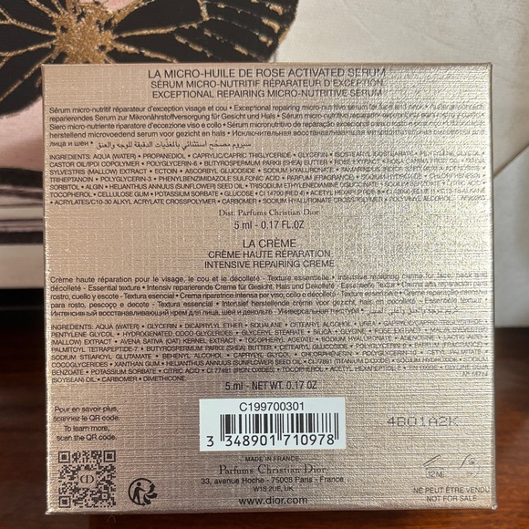 Dior Prestige Skincare Set - Gold and Cream - Picture 5 of 5